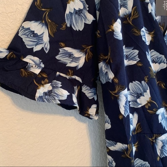 Blue floral dress - Picture 2 of 4